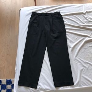 Uniqlo Wide-Fit Pleated Pants